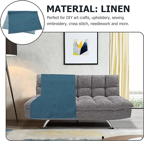 Miniatura 3 de VICASKY Tela Lino Naturaleza Costura Paño de mesa Prendas Bordado Cruz DIY Artesanías Accesorios para Confección Faldas Bolsa de arpillera Tapicería