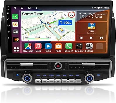 13.1 Inch Car Radio Stereo for Toyota 4Runner 2009-2021, RicoRich GPS Navigation IPS Touch Screen Wireless Carplay Android Auto, WiFi DSP 4G Multimedia Player Android 13 Head Unit, 8GB+128GB