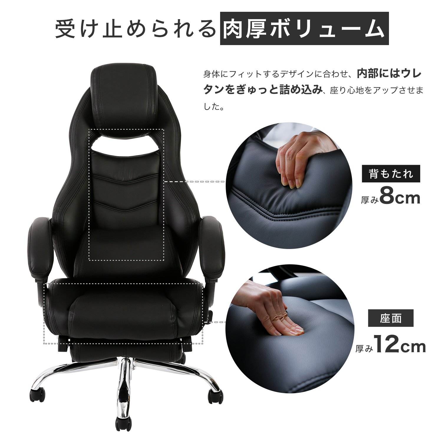 Amazon.co.jp: LOWYA ロウヤ ゲーミングチェア オフィスチェア デスク 