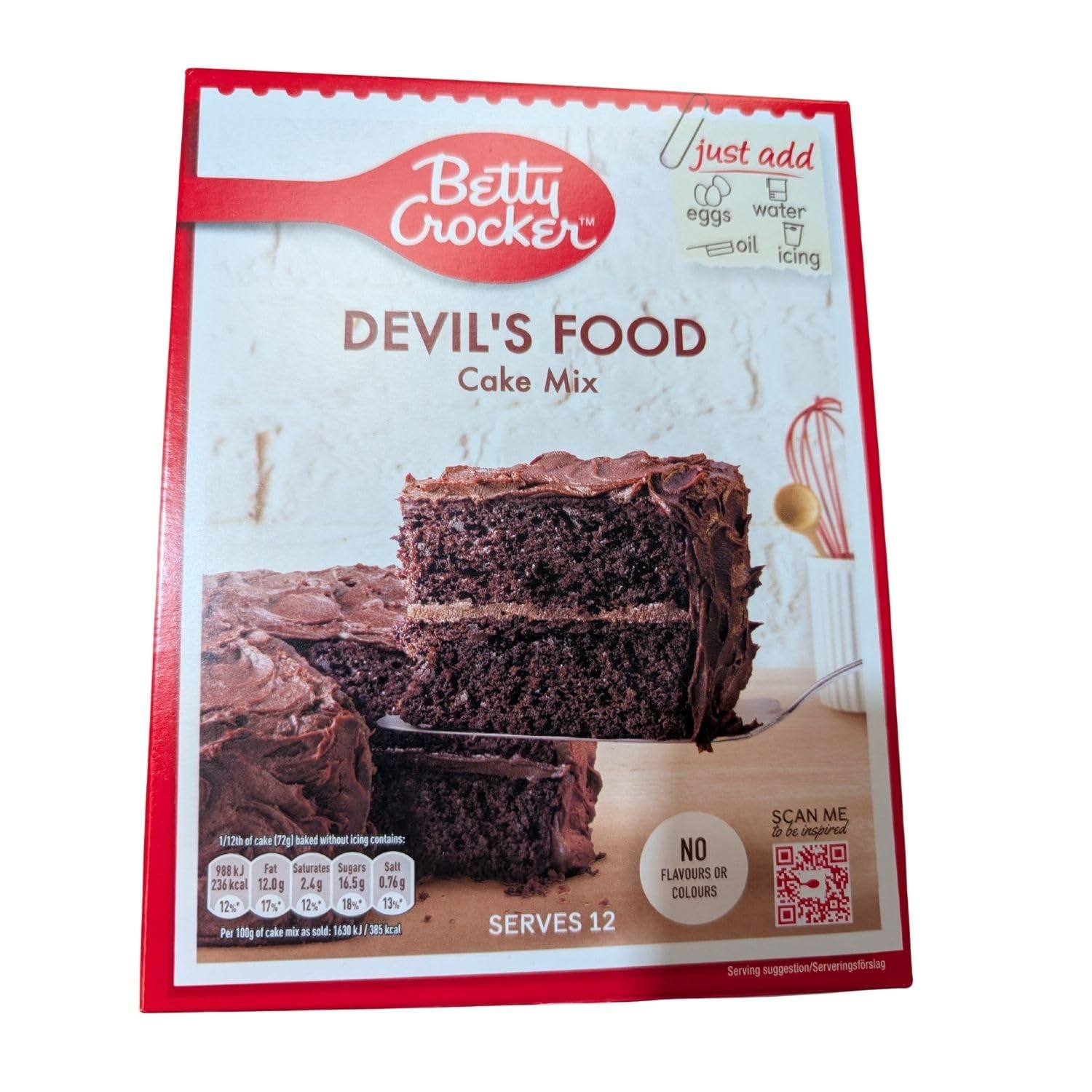 Devil's Food Cake Mix, 425g