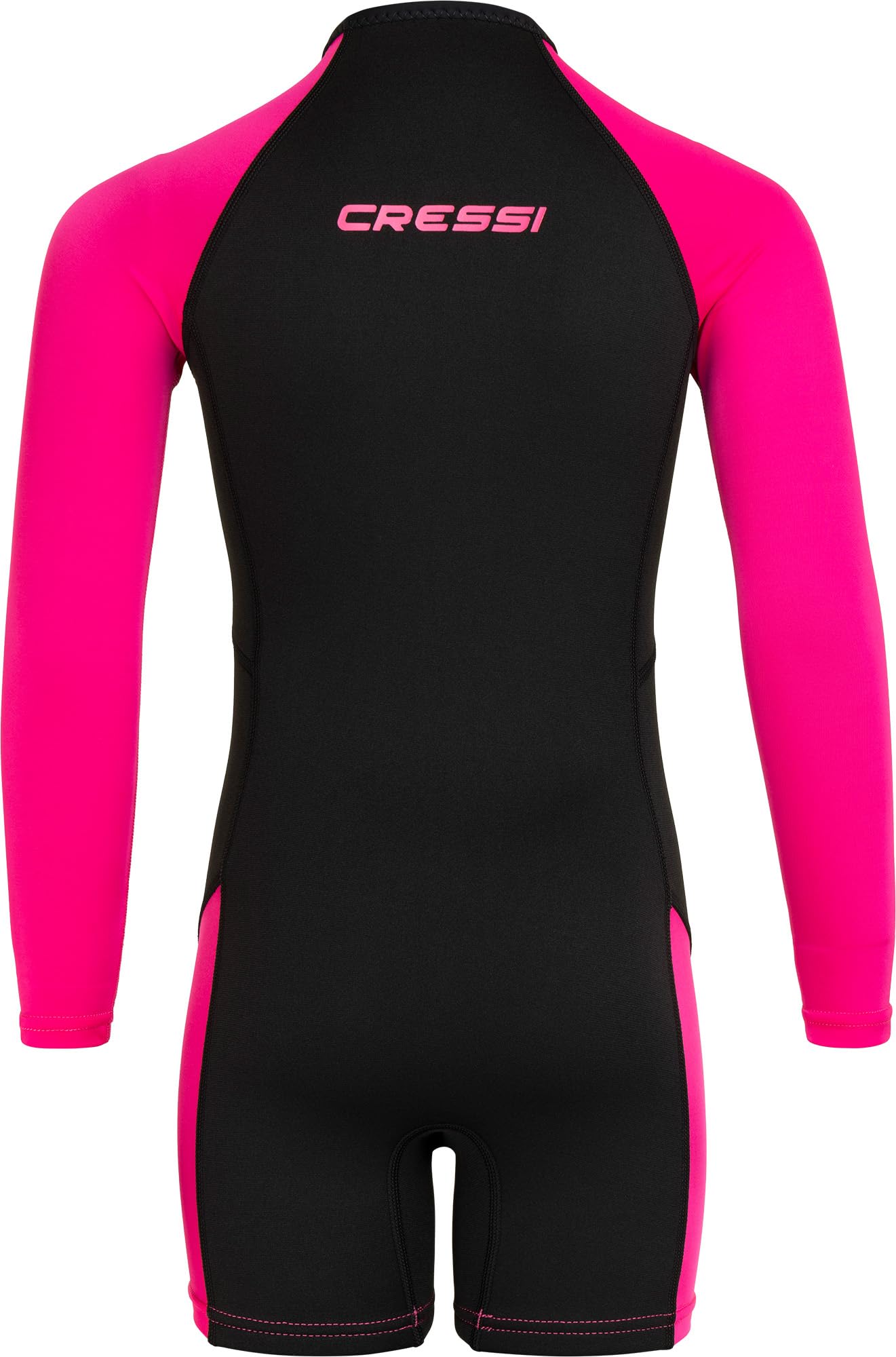 Cressi Little Shark Shorty Wetsuit 2mm - Long Sleeve Combinaison Shorty pour Enfants Mixte
