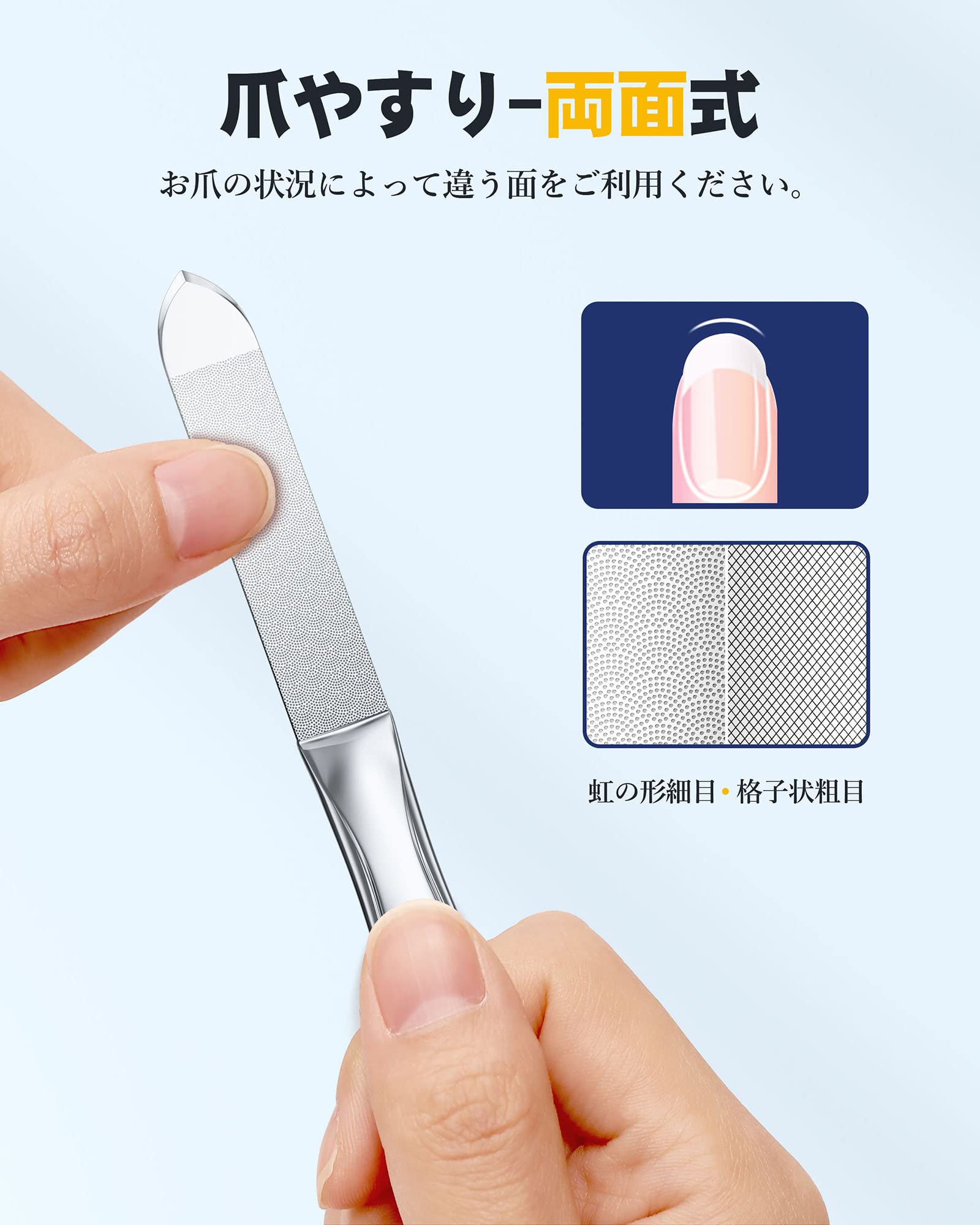 Amazon | llano 爪切り5点セット 爪切り+斜め爪切り＋爪やすり+