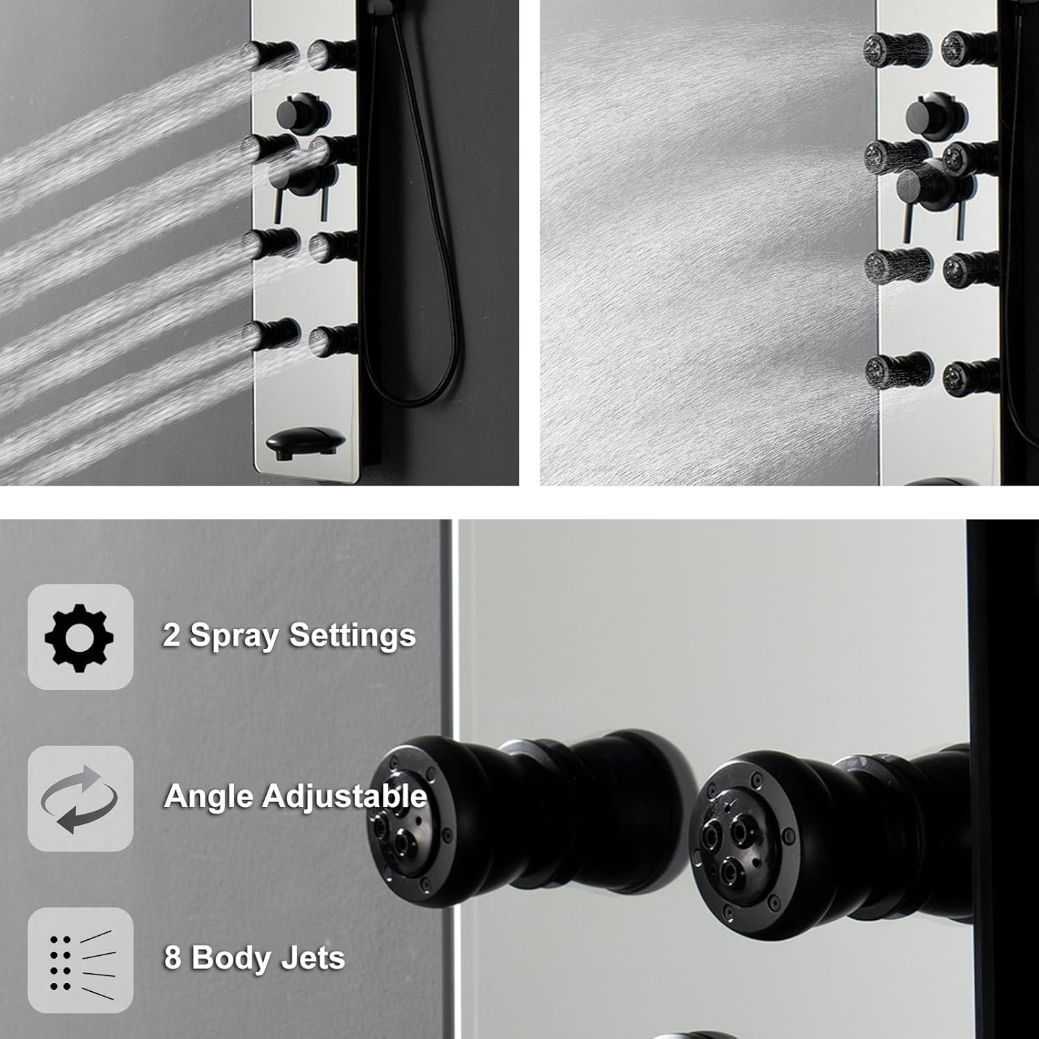 Shower Panel Tower 2 Pack