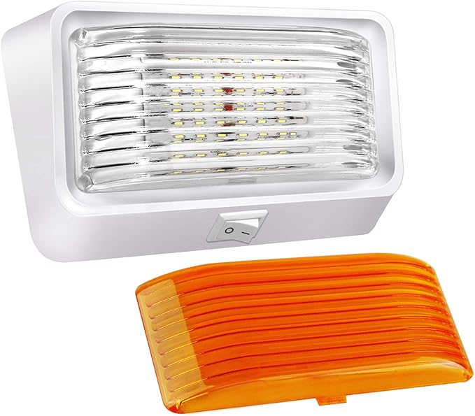 BlueFire LED RV Porch Light RV Exterior Porch Utility Light 12V 280