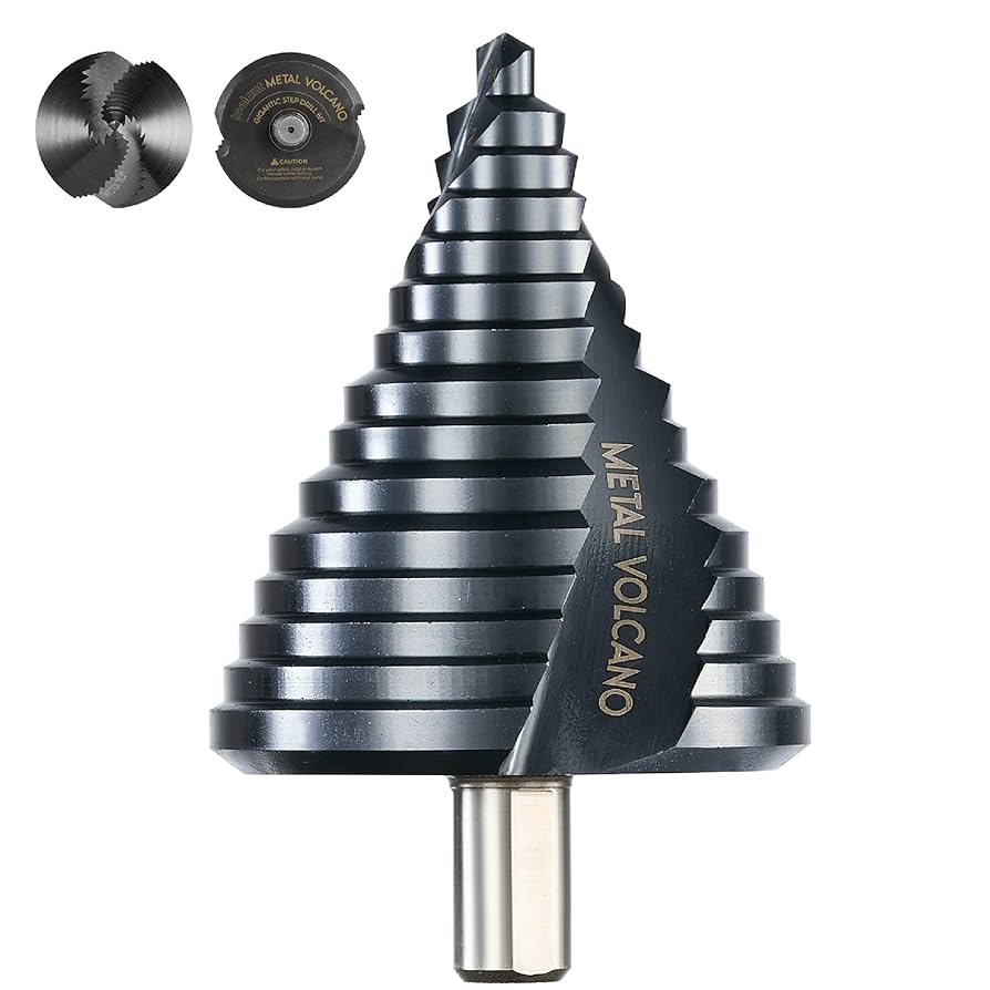 ●ONE BRILLIANT● ShayOB527Black 5009360827 toolant Gigantic Step Drill Bit(Pro), 1/4