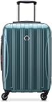 DELSEY Paris Helium Aero Hardside Expandable Luggage with Spinner Wheels, Metallic Green, Carry-On 21 Inch, Helium Aero Hardside Expandable Luggage with Spinner Wheels