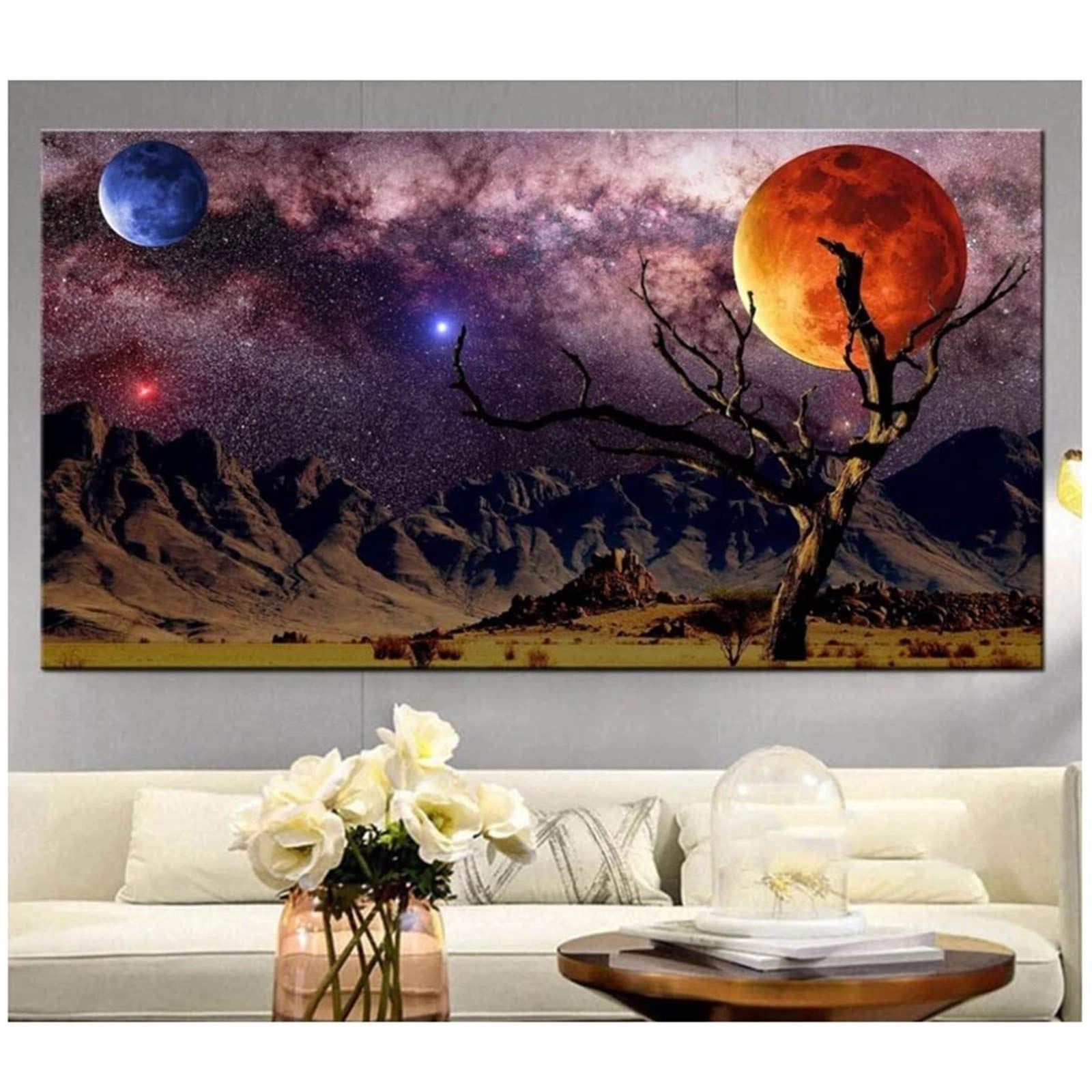 Diamond Painting Grand Format broderie 5D de luxe pour salon