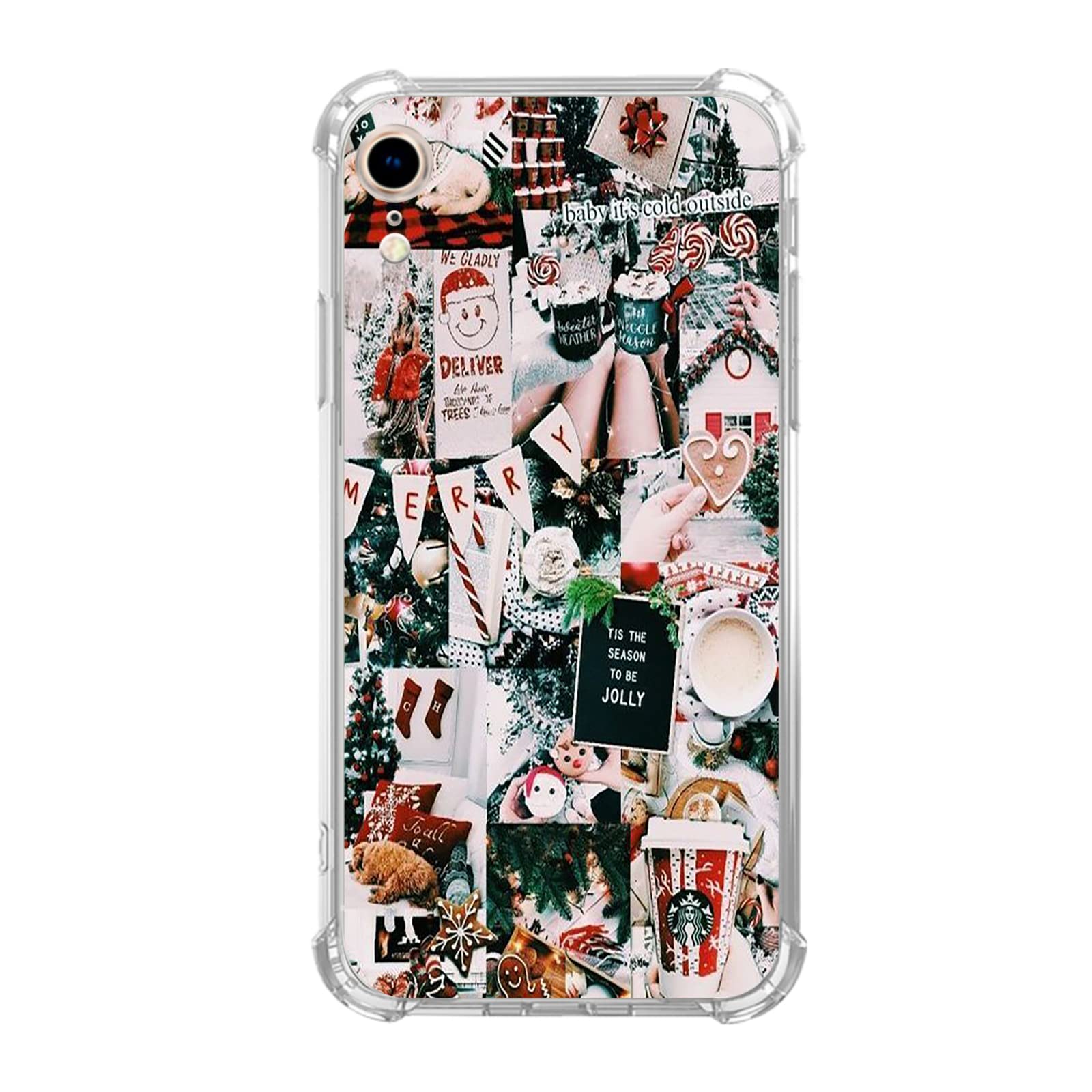 Photo 1 of -Dohakemuny Winter Christmas Aesthetic Case Compatible with iPhone XR, Christmas Collage Case for iPhone XR for Teens -Men and Women, Cool Trendy TPU Bumper Case Cover Aesthetic Christmas
Compatible with iPhone 14 Western Case,Western Cowhide Turquoise Az