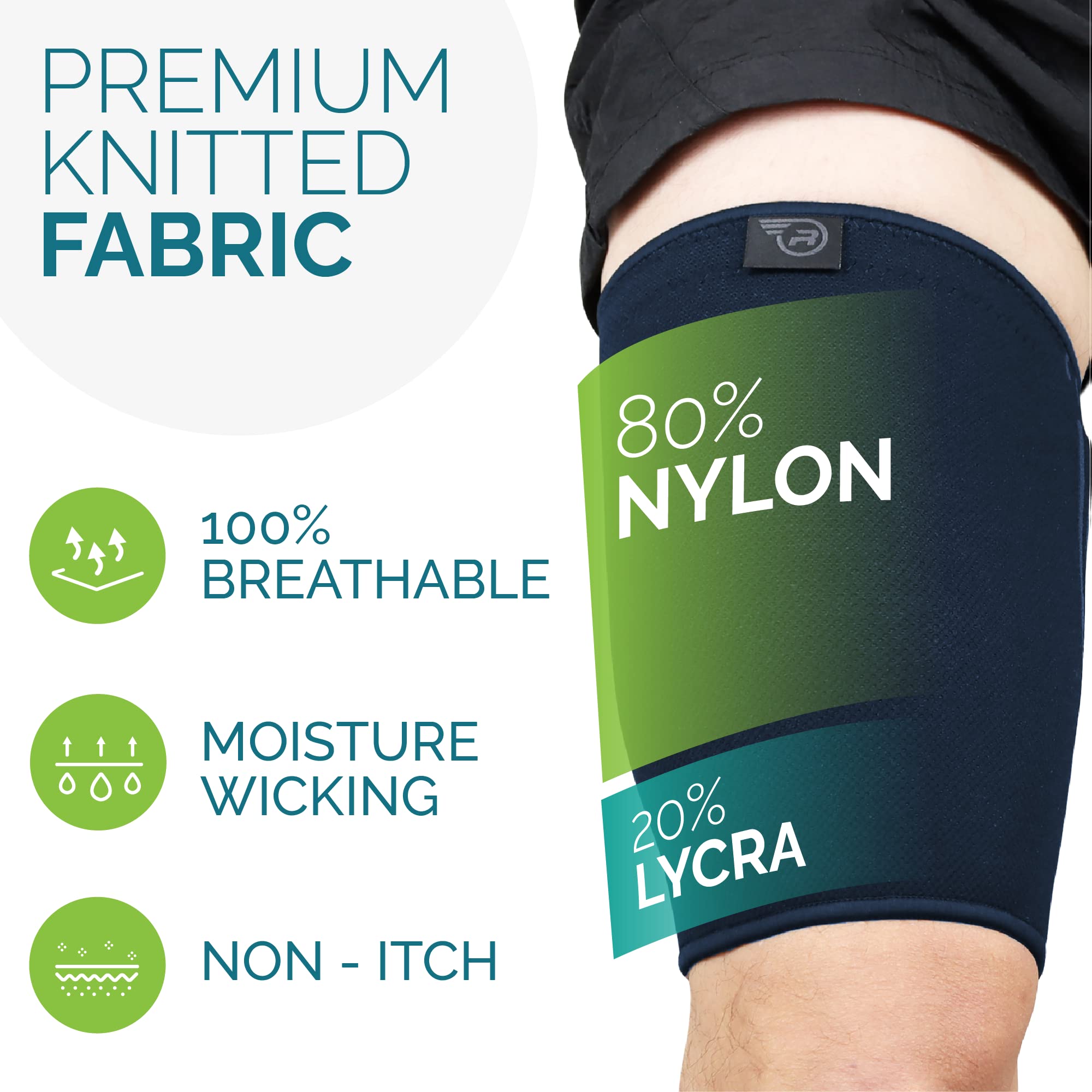 Snapklik.com : Thigh Compression Sleeve For Men & Women Thigh Brace For ...