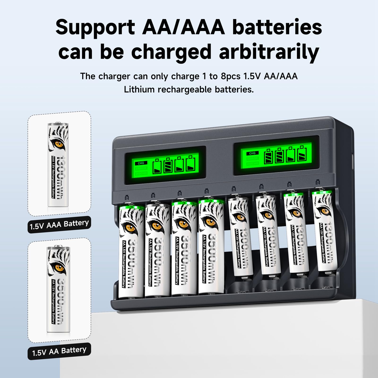 AA AAA Batterij - Alkaline - Batterij - set van 24 AA 12 AAA batterijen IEC code: LR06, MN1500, LR03, MN2400 Spanning: 1.5 Volt, Merk: Kodak - Xtralife