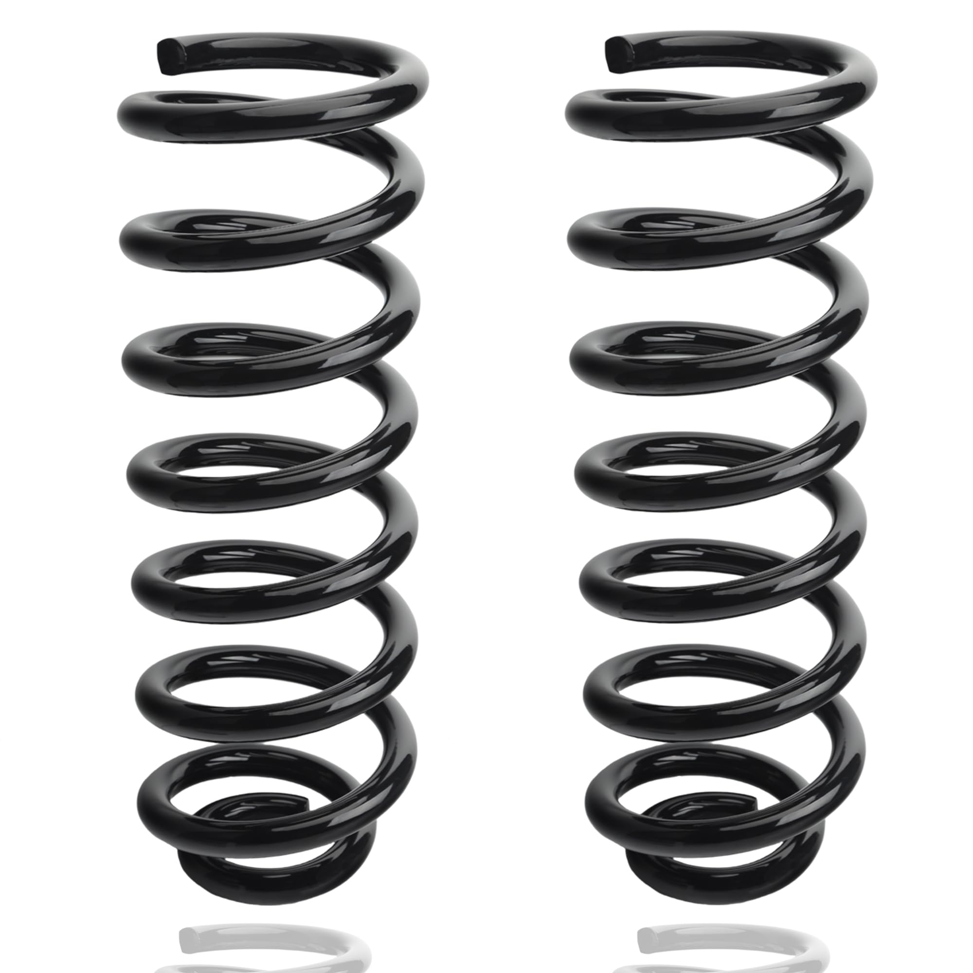 Rear Heavy Duty Coil Springs for Ram 1500 2009-2018 2wd 4wd, 85% Extra Load Capacity (1500 lbs), Maintains Factory Ride Height, For Truck Towing