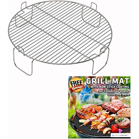 Nuwave Oven Replacement Parts: Durable Stainless Steel Grill Rack