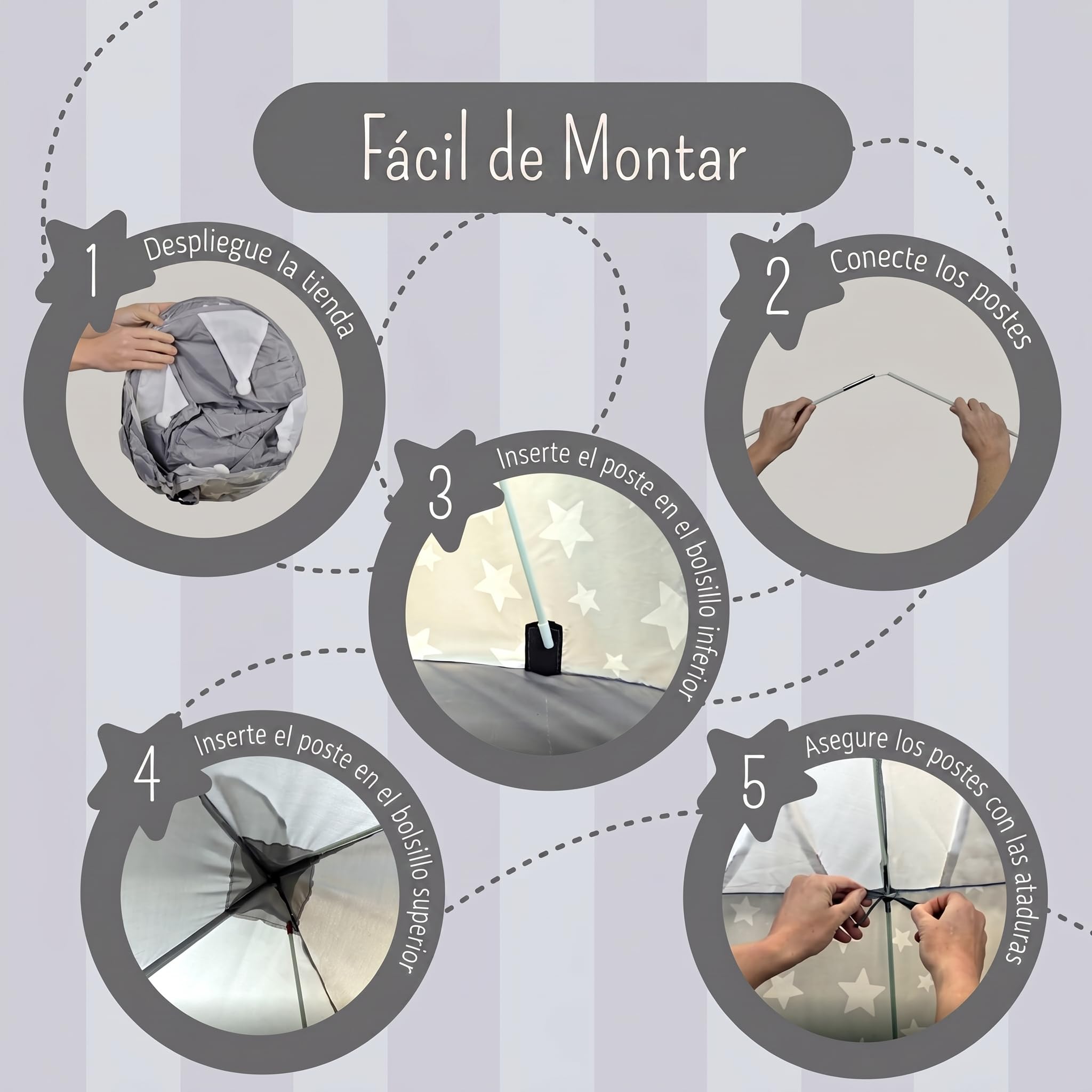 Tienda de campaña para niños, diseño de estrellas azules para niños, tienda emergente con estrellas para interiores y exteriores, para niños y niños, para juegos o piscinas de bolas y juguetes