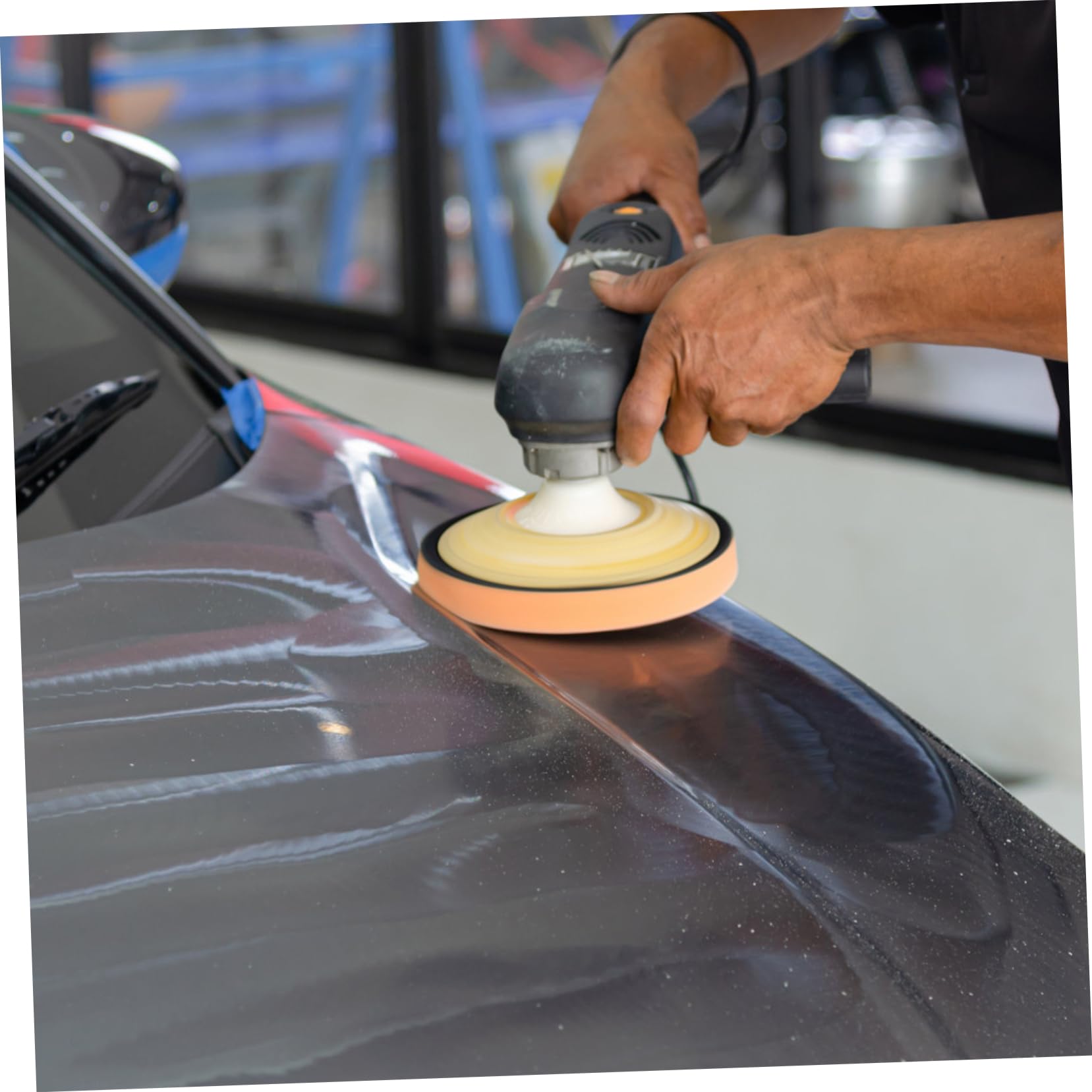Gatuida 10pezzi Tamponi Lucidanti Per Auto Spugne Per e Ceratura Kit Di Detailing Auto Multi-funzione Resistente e Facile Da Usare