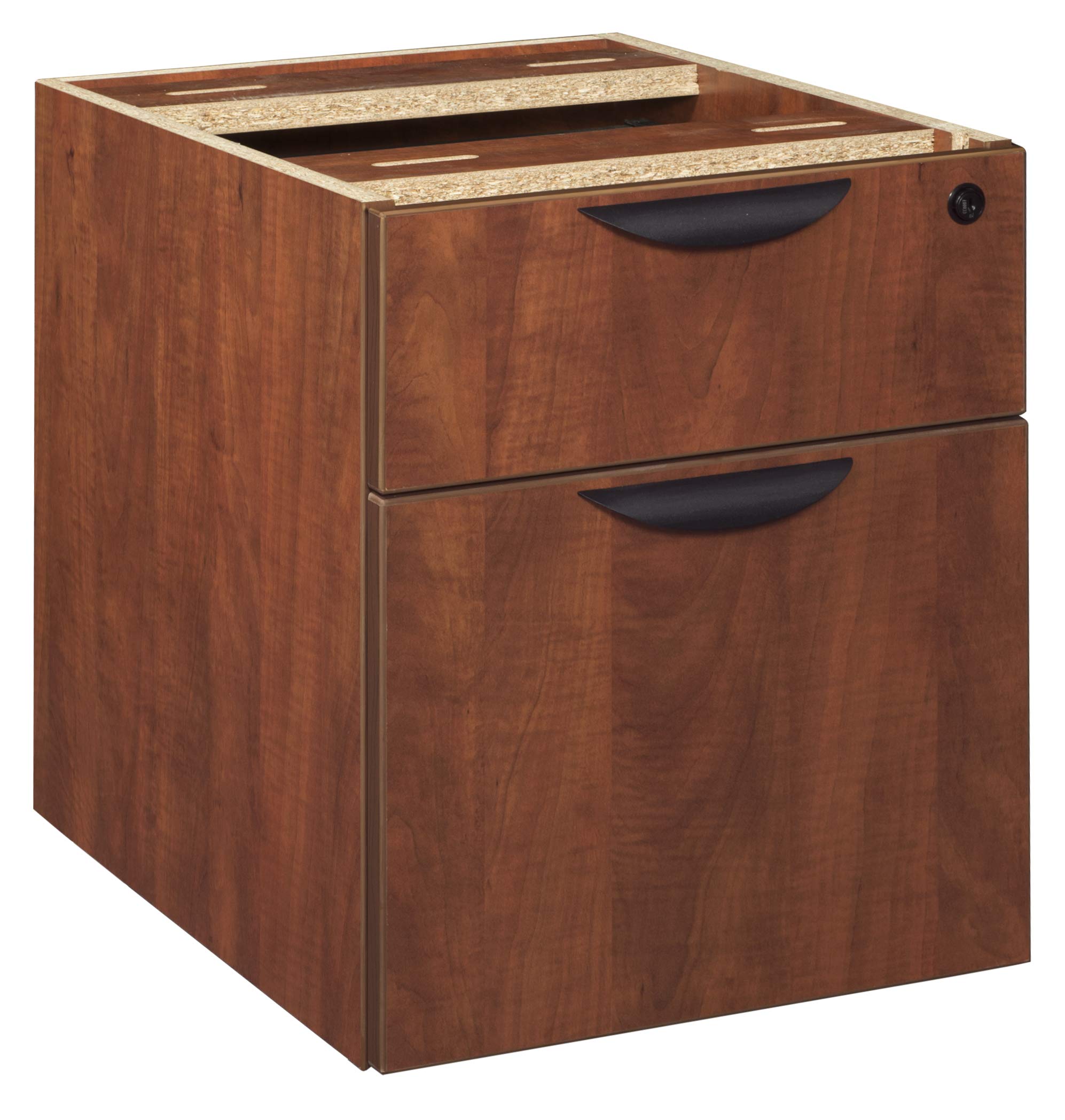 Regency Pedestal Legacy Box File, 15.5" x 22", Cherry