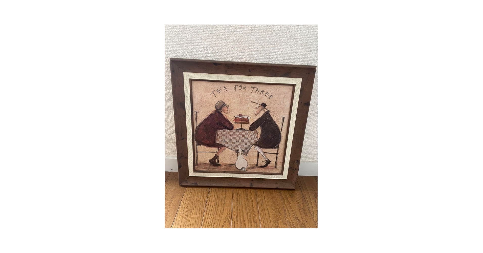 絵画 サムトフト「3人でお茶」 犬 アートフレーム Amazon.co.jp: 絵画 サムトフト「3人でお茶」 犬 アートフレーム