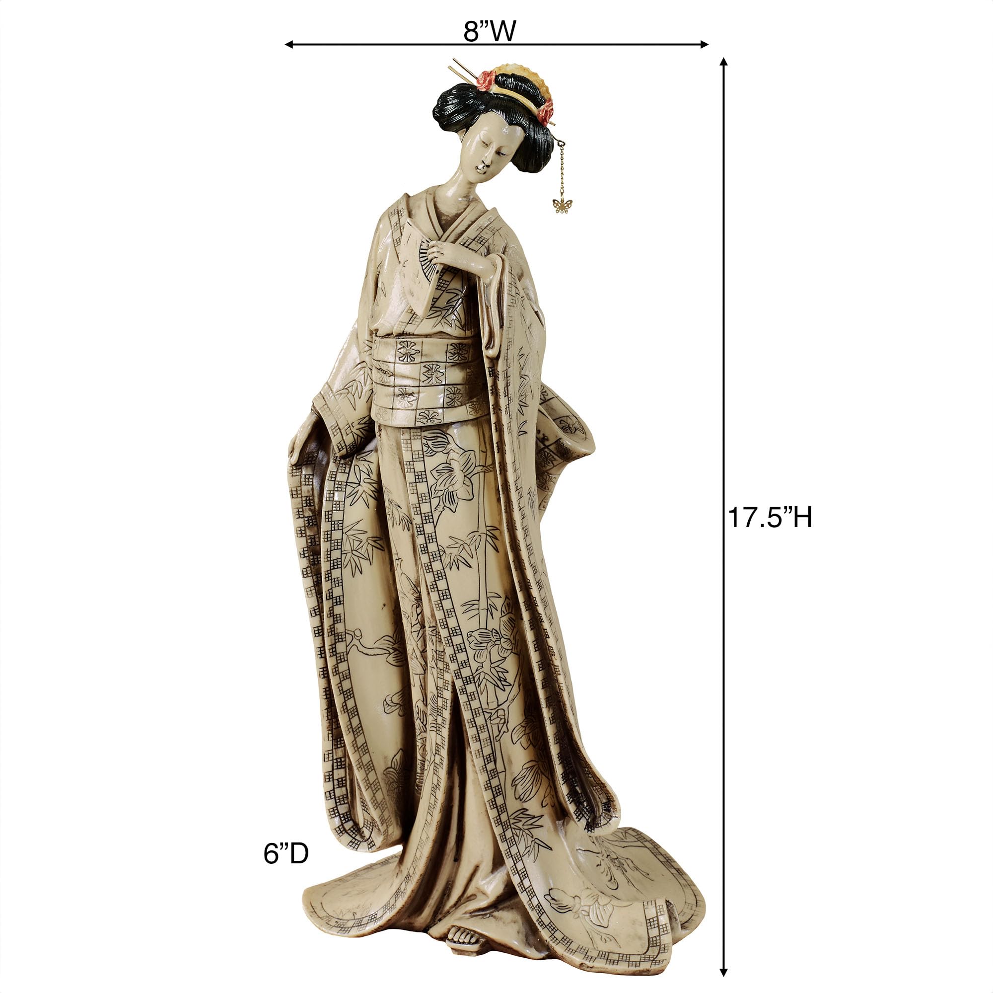 Amazon.com: Touch of Class Miyoko Beauty Geisha Table Sculpture