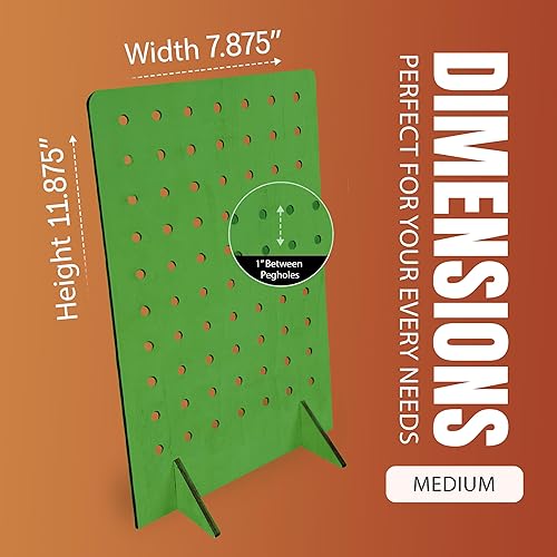 Miniatura 2 de Soporte de exhibición de tablero perforado para joyas, ferias de manualidades, ventas, eventos de proveedores, herramientas, accesorios para tablero