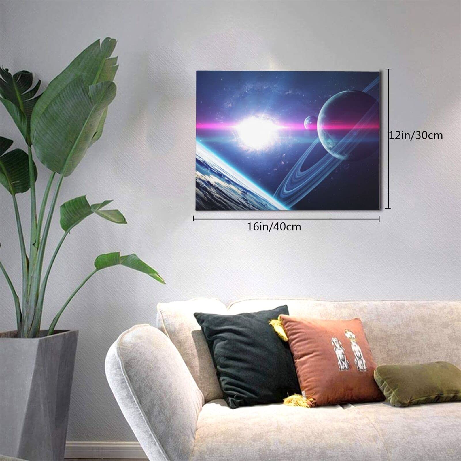 Amazon.co.jp: BRAKSENT アートパネル 不思議な宇宙-天の川 絵画