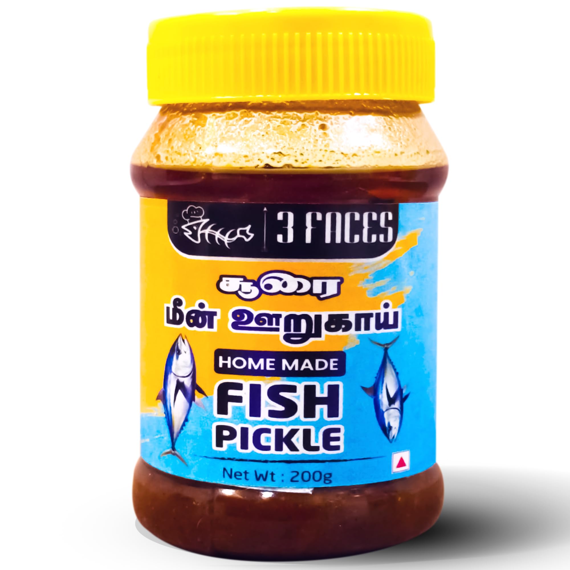 3 FACES Tuna Fish Pickle | Homemade | Chunky Tuna Pieces • Not Just a Paste | No Preservatives or Food Colors | Natural & Ready-to-Eat Indian Style Pickle | Taste it. Feel the delight in Every Meal (200 g (Pack of 1))-picture-12