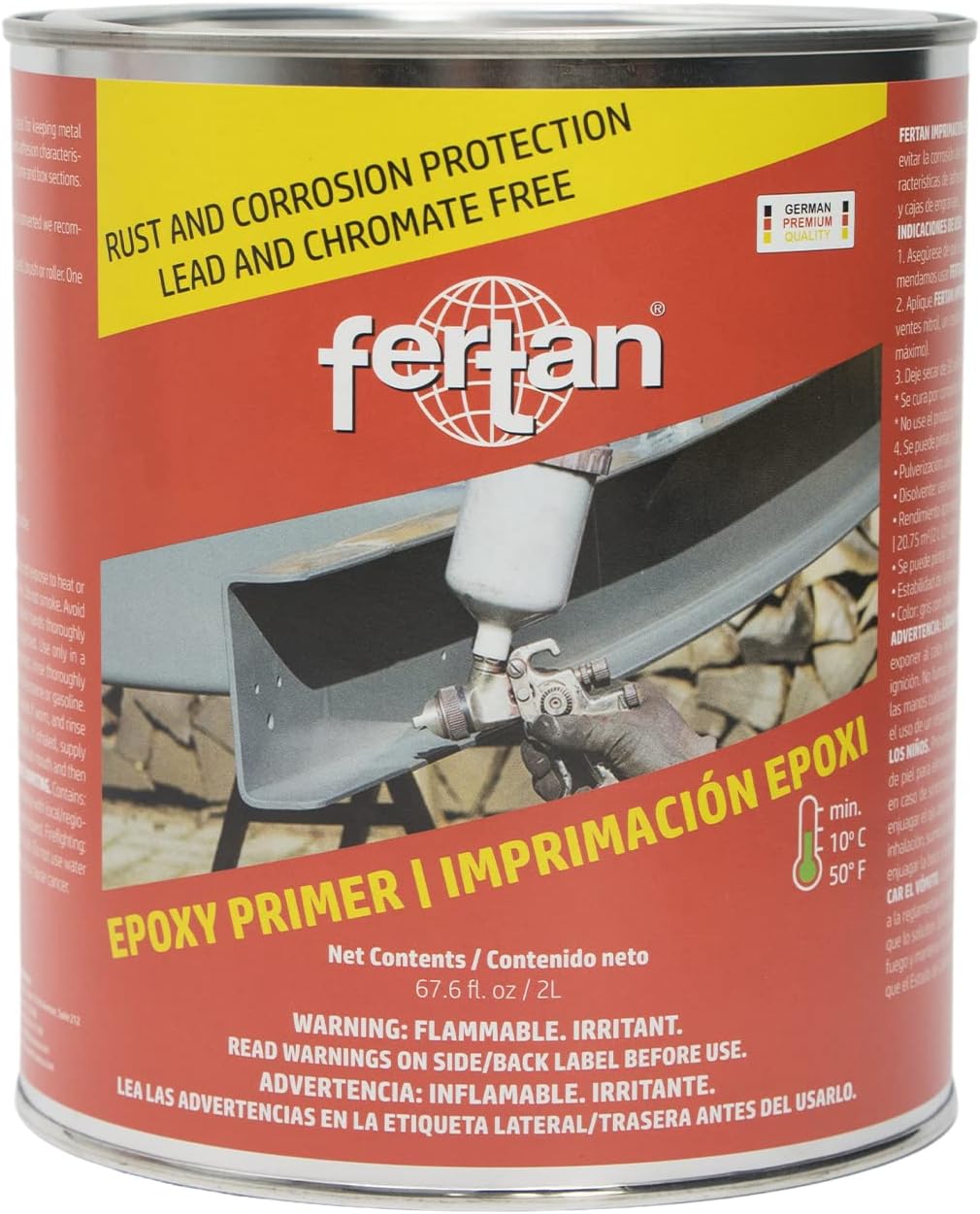 Fertan, Ferpox 1 kg, Ral 7012 grey, 24601