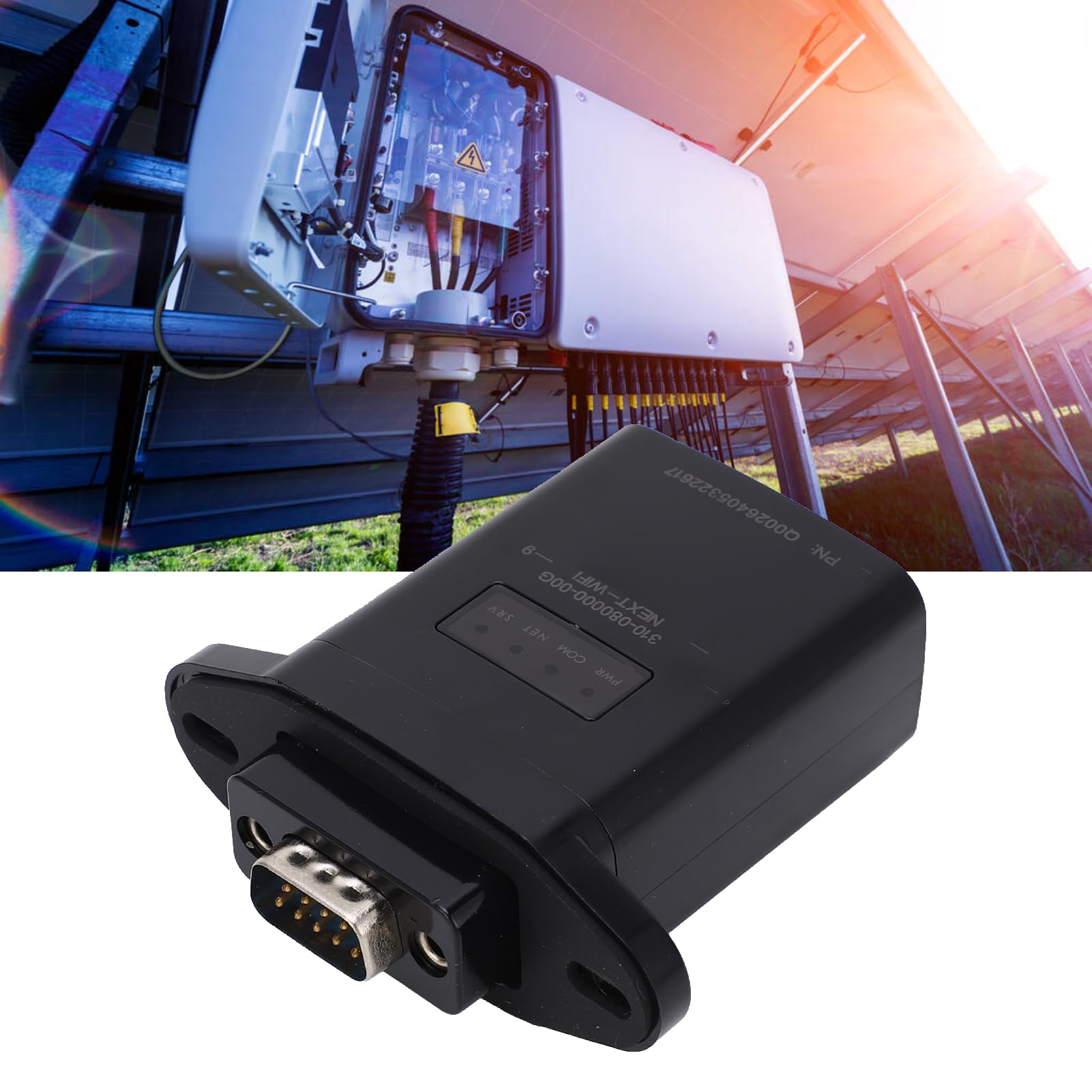 Solar Wifi Inverter Modulo Wireless Solar Inverter Accessori con Antenna e Cavo di Collegamento per il Monitoraggio Remoto