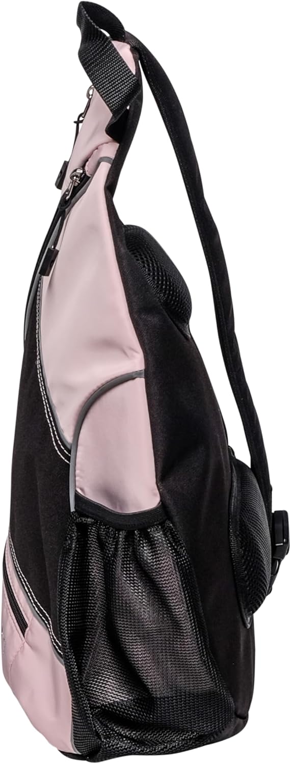 Glove It Sling Bag - 19 in x 13 in. Pickle Ball Bag w/Adjustable Strap, Clip-On Shoe Bag Included, Functional Pickleball Bag.