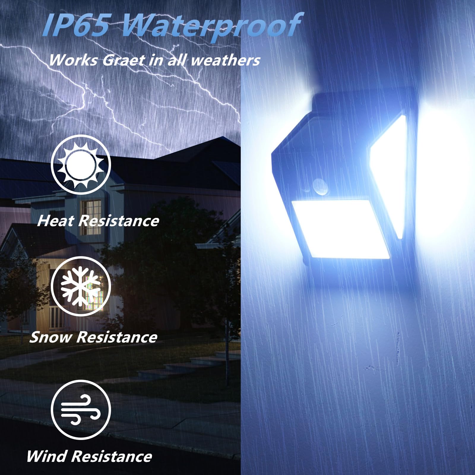 Luz Solar Exterior con Sensor de Movimiento,【12 pcs】 Focos led exterior solares 3 Modos, 144LEDs Luces Solares Solar Exteriores 270° Aplique Solar Potente IP65 Impermeable jardin para terraza