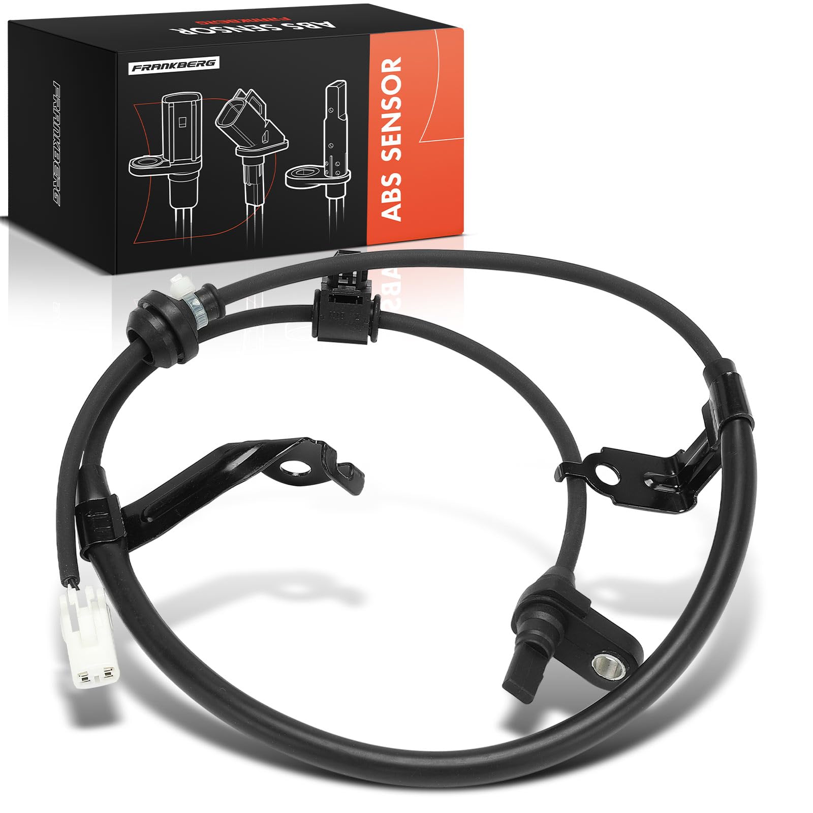 Frankberg Sensore Velocità Ruota Sensore ABS 2-Poli Asse Anteriore Diritto Compatibile con T.e.r.i.o.s F7 J2 1.3L 1.5L 2005-2025 Replace# 89542B4010