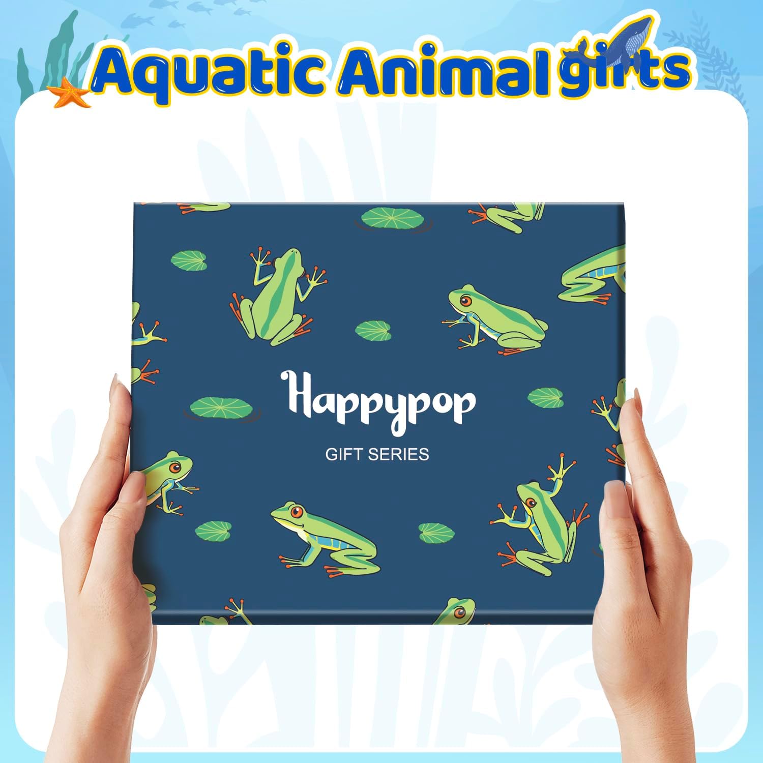 HAPPYPOP Frog Gifts for Women - Frog Socks Animal Lover Gifts Stocking Stuffers for Teen Girls - Image 2