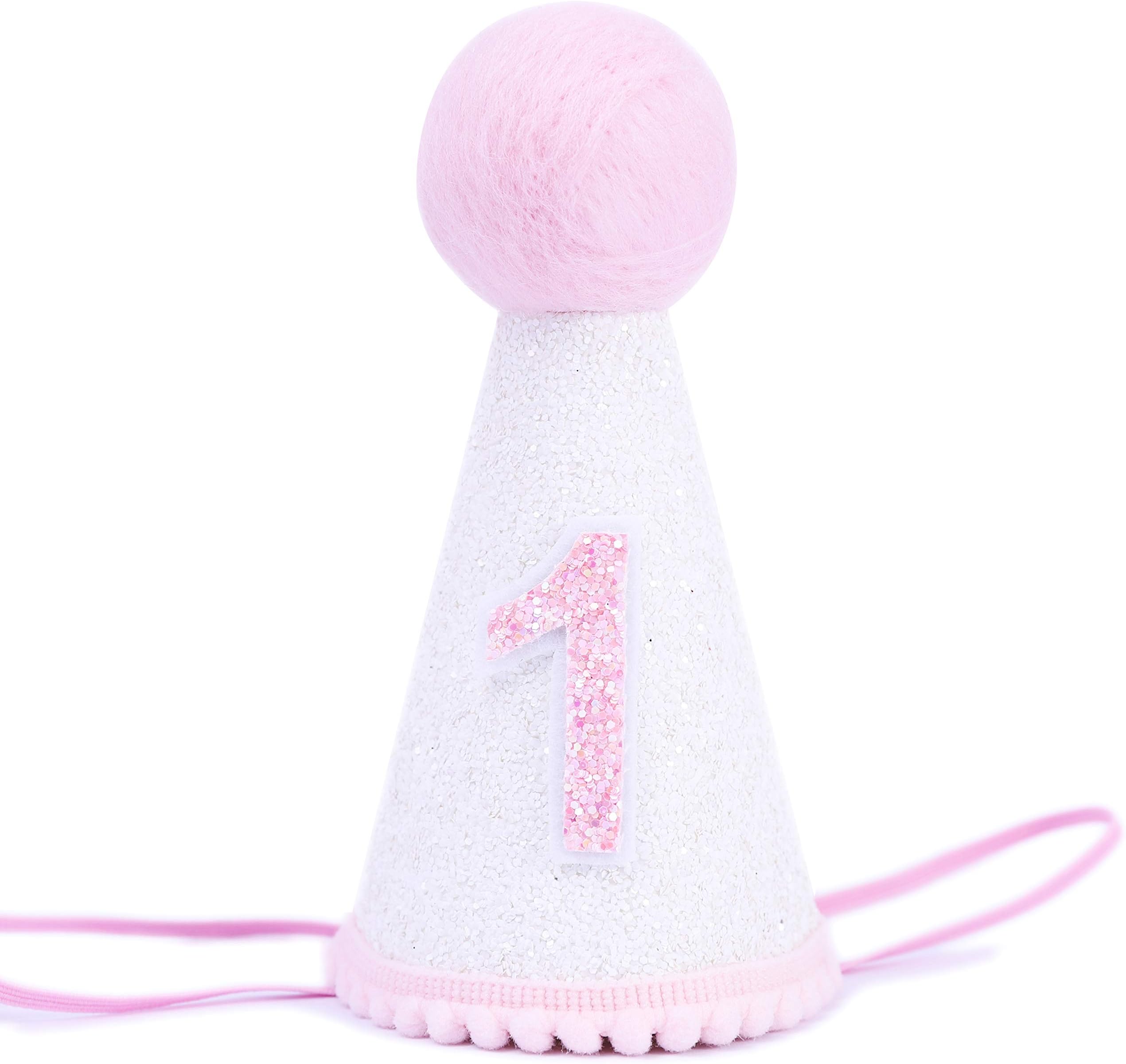 WAHAWU1st Birthday Mini Party Hat for Baby - Birthday Party Decor for Baby Show