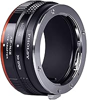 Vista 5 de PHOLSY Adaptador de montaje de lente con anillo de control de apertura compatible con lente Sony A Minolta AF a cámara Nikon Z Mount Compatible