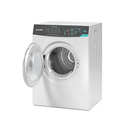 Secadora de Roupas de Piso, 12kg Wanke, Comfort Branca 220V