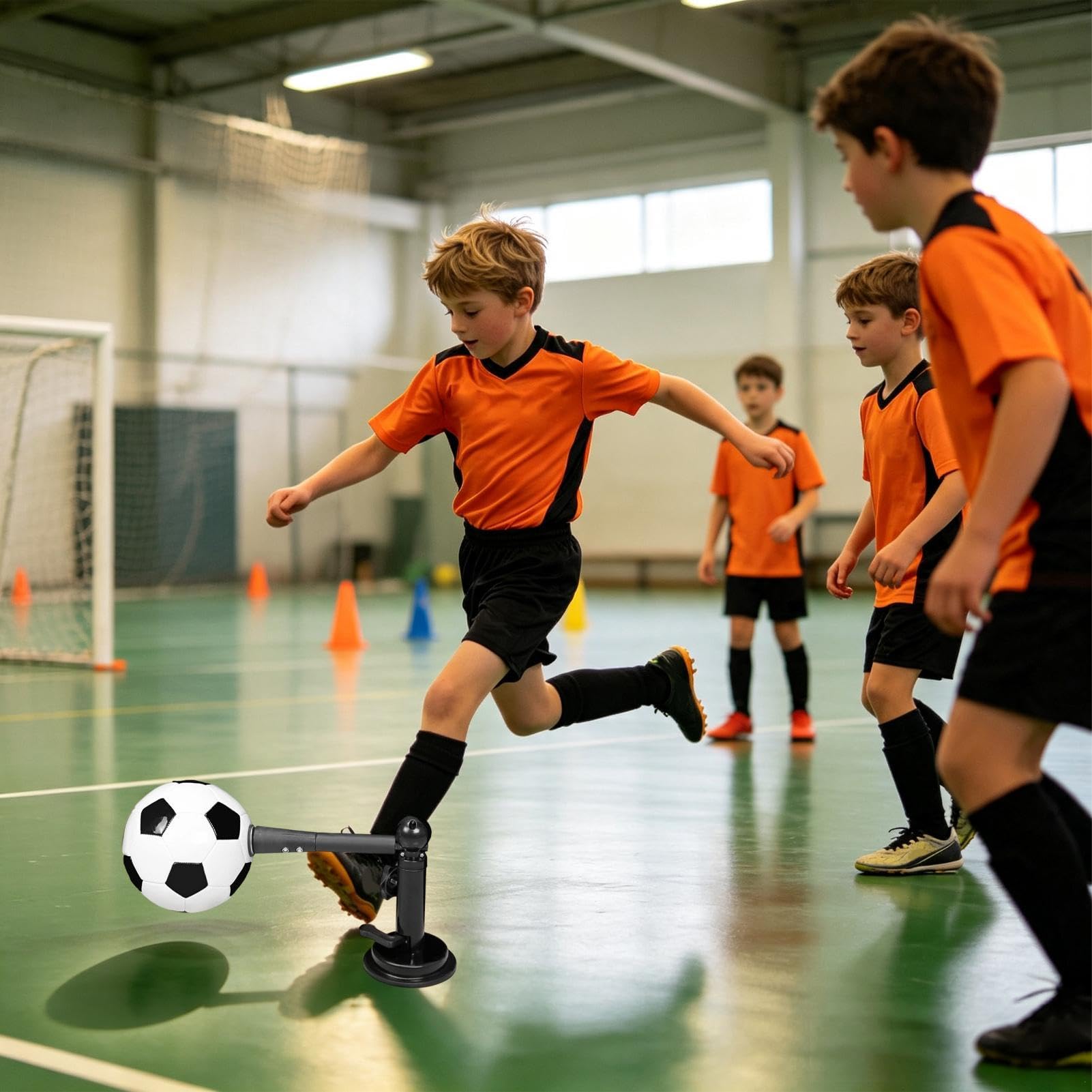 Trainer da Calcio 360 Pratica Dinamica di Agilità e Velocità con a Terra | Esercizio Calcio Rimbalzo Per Donne Uomini Adulti Ragazze Ragazzi Interno