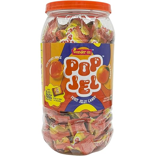 WONDER CO. Fruit Jelly Candy - Orange Flavor