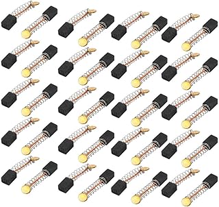 New Lon0167 20 Pairs 8x5x5mm Carbon Brushes Power Tool for Electric Hammer Drill Motor(20 Paare 8x5x5mm KohlebÃ¼rsten-Elektrowerkzeug fÃ¼r elektrische Bohrhammer-Motor