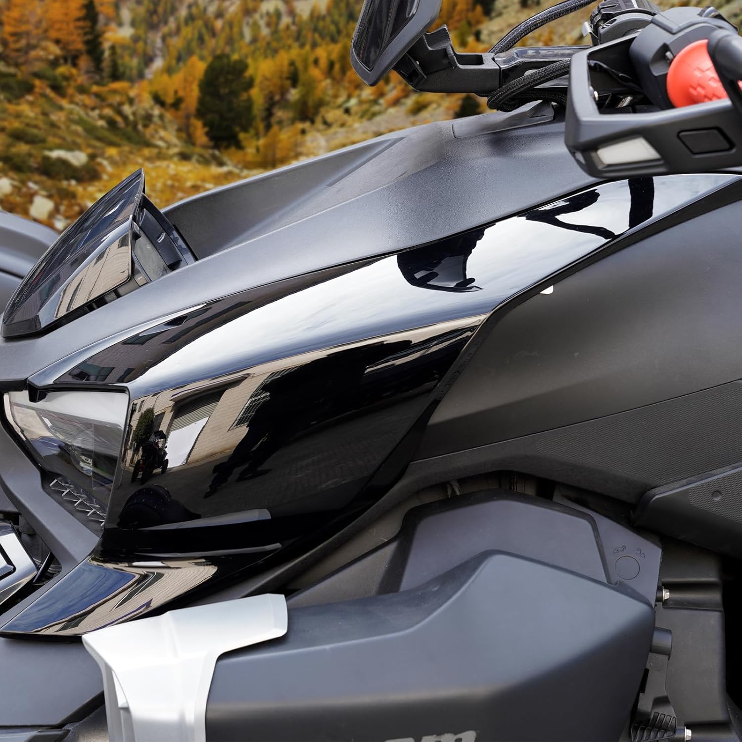 A & UTV PRO Side Fairing Panels for Can-Am Ryker 900/600, Black Body Panels for Ryker Sport Rally Edition Accessories, Side Panel Replacement OEM #219400803, 2PCS