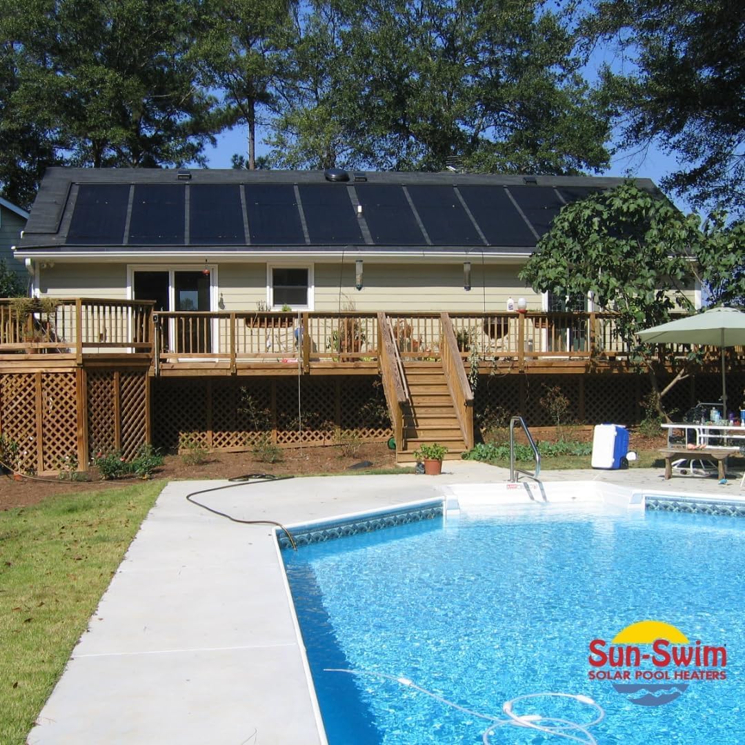 SS410 4' x 10' x 1-1/2" Solar Pool Heating Panel, Made in USA, NSF-50 Certified (4' x 10' x 1-1/2")