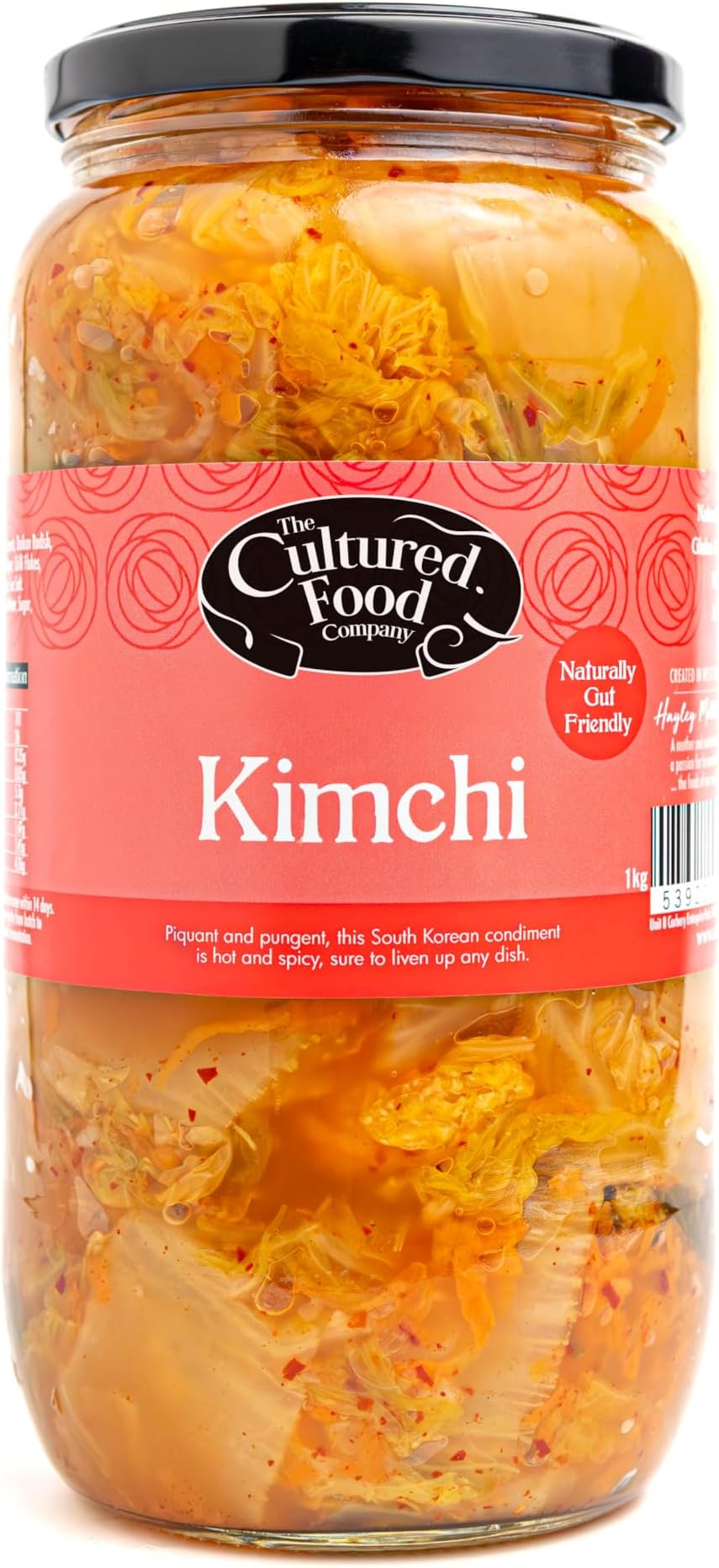 Award Winning Kimchi 1kg โ Authentic Korean Fermented Cabbage with Radishes & Fish Sauce โ Probiotic Rich โ Perfect for Ramen, Noodles & Kimchi Dishes โ Unpasteurised