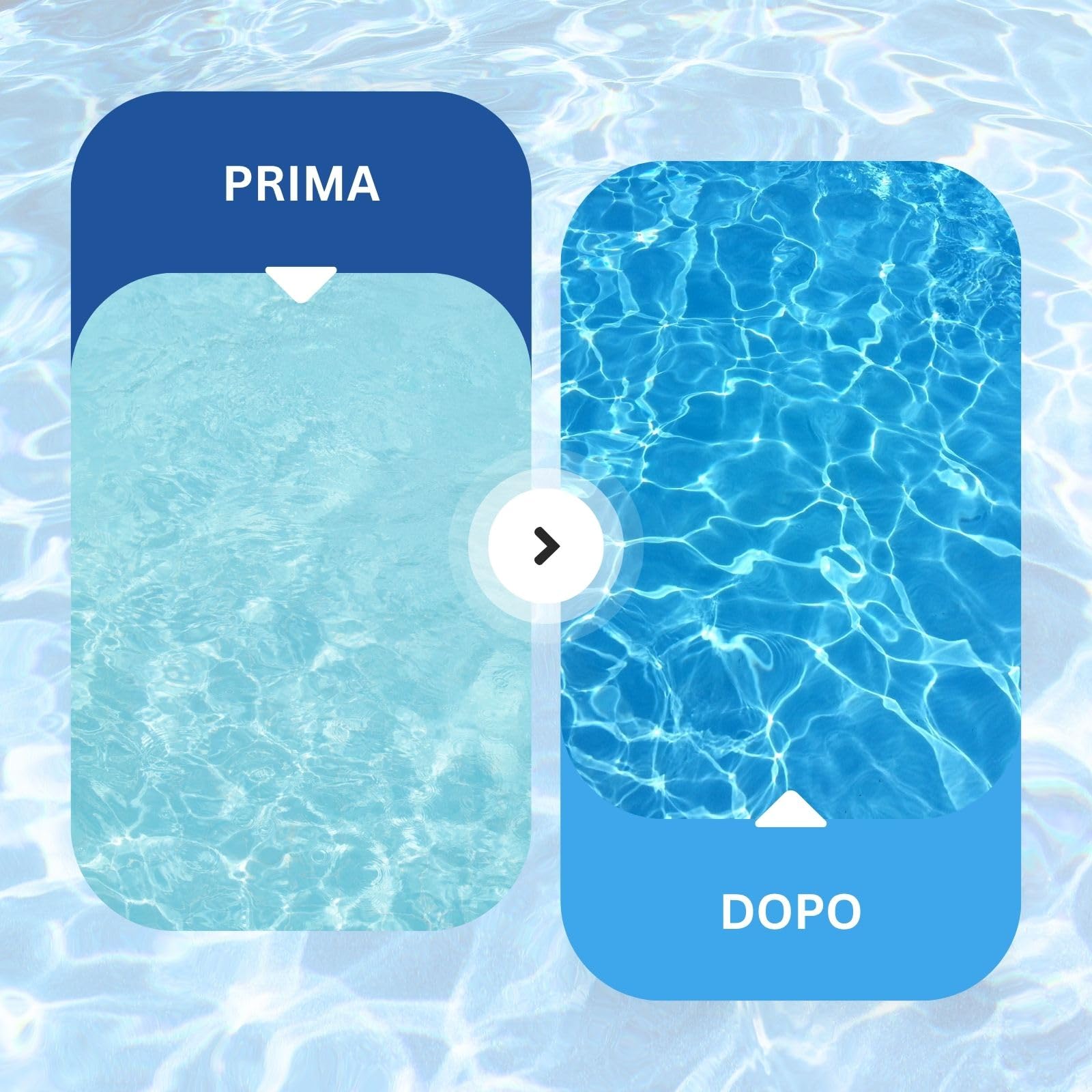 PLANTAWA Flocculante per Piscina 5L | Chiarificatore Acqua Torbida Super Concentrato | Schiarente per Piscina Compatibile con Ogni Trattamento | Sicuro e Senza Sostanze Aggressive