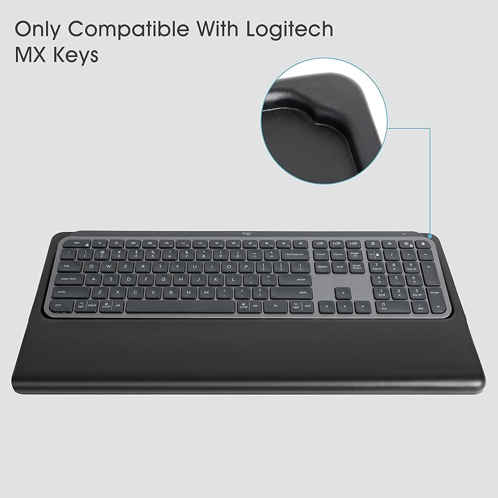 Logicool KX800 mx keys キーボード リストレスト セット Amazon.co.jp：【MXメカニカルキー非対応】HONKID Logicool MXキー用