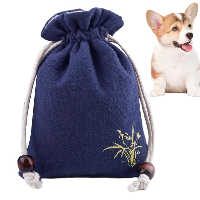 Foto 8 de 8 de Zvn Zojne Bolsa de cremación para mascotas, diseño de cordón, bolsa para cenizas humanas