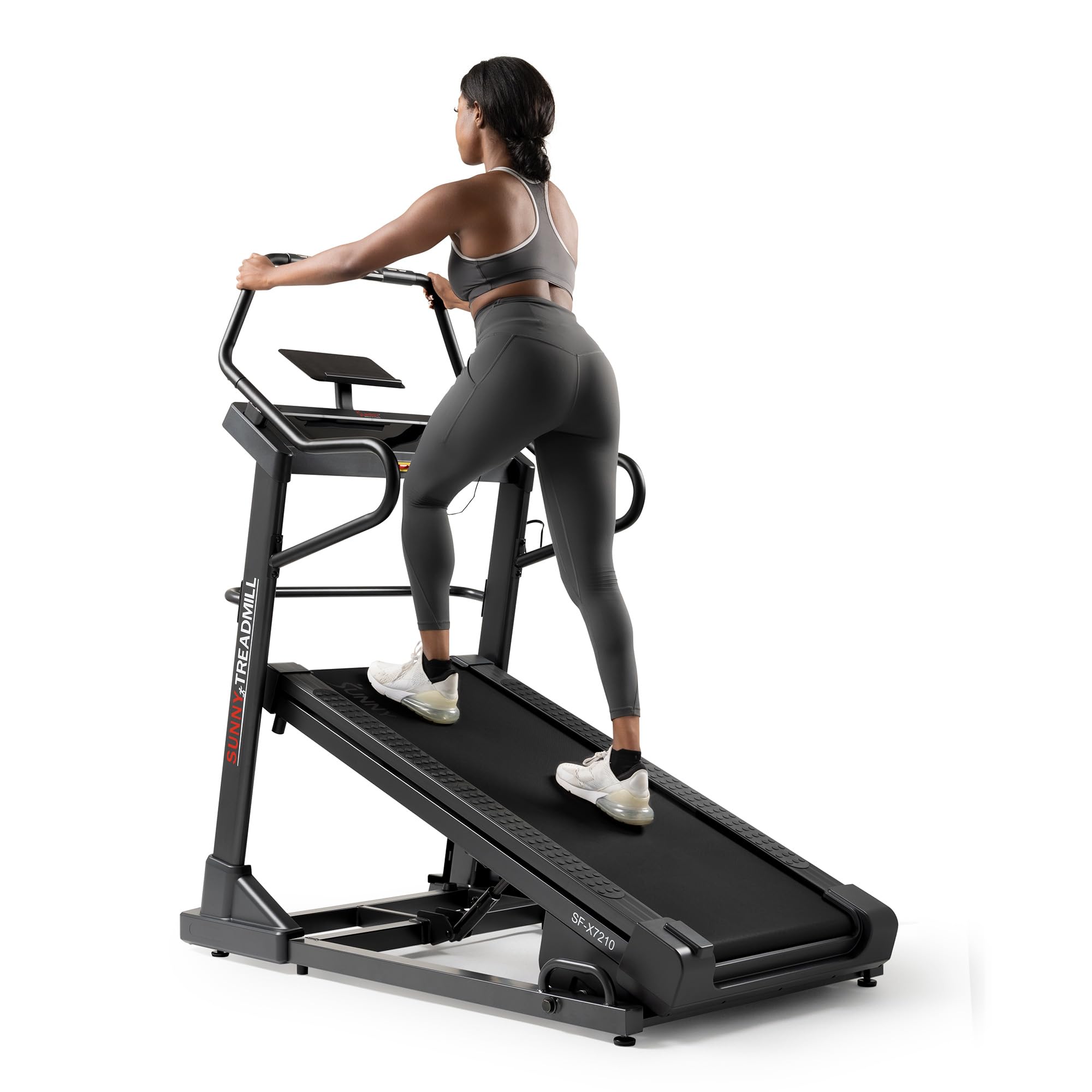 Sunny Health & Fitness Versatile Treadmill Intensive Auto Incline Decline
