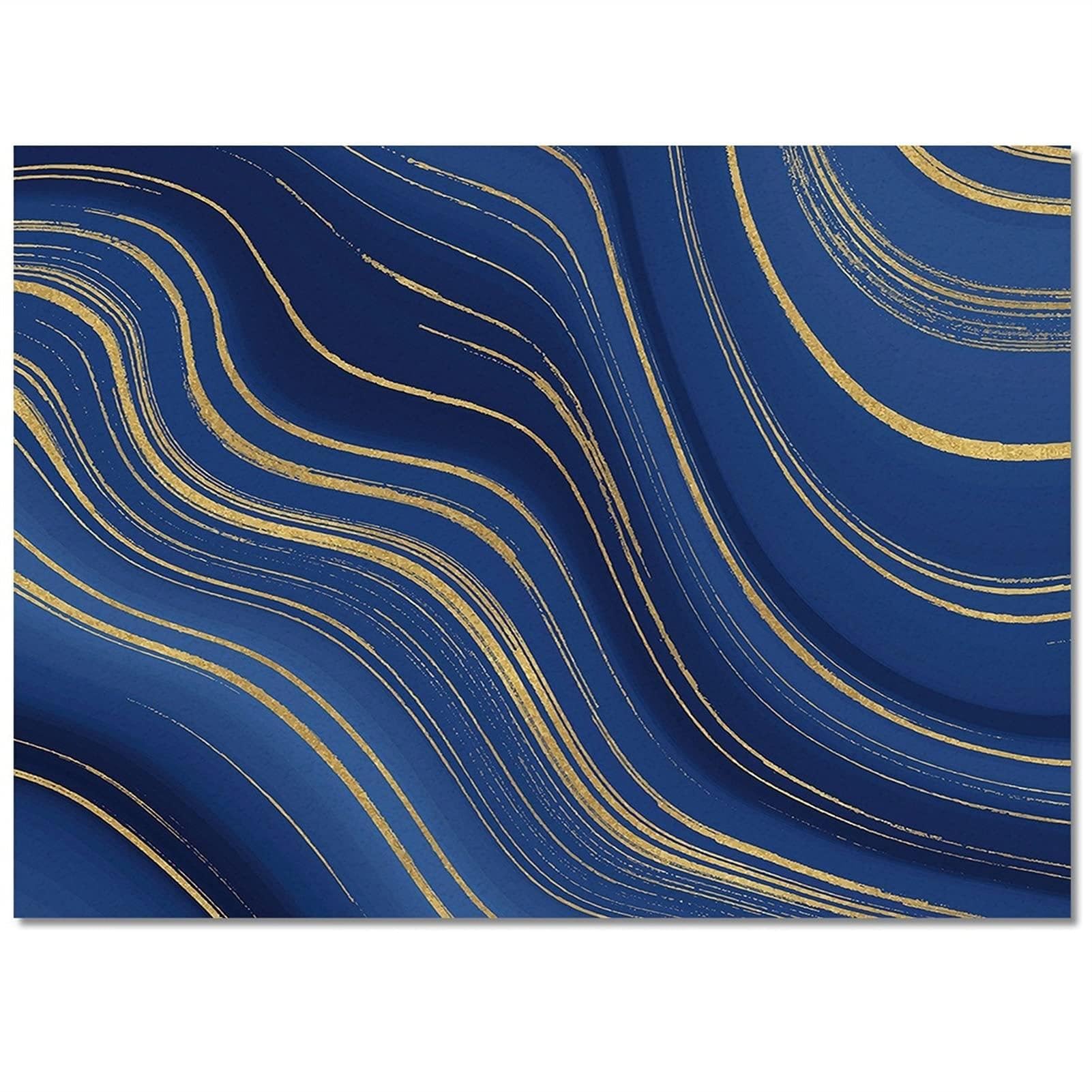 Tapis turquoise motif marbre 40x120cm pour couloir et cuisine