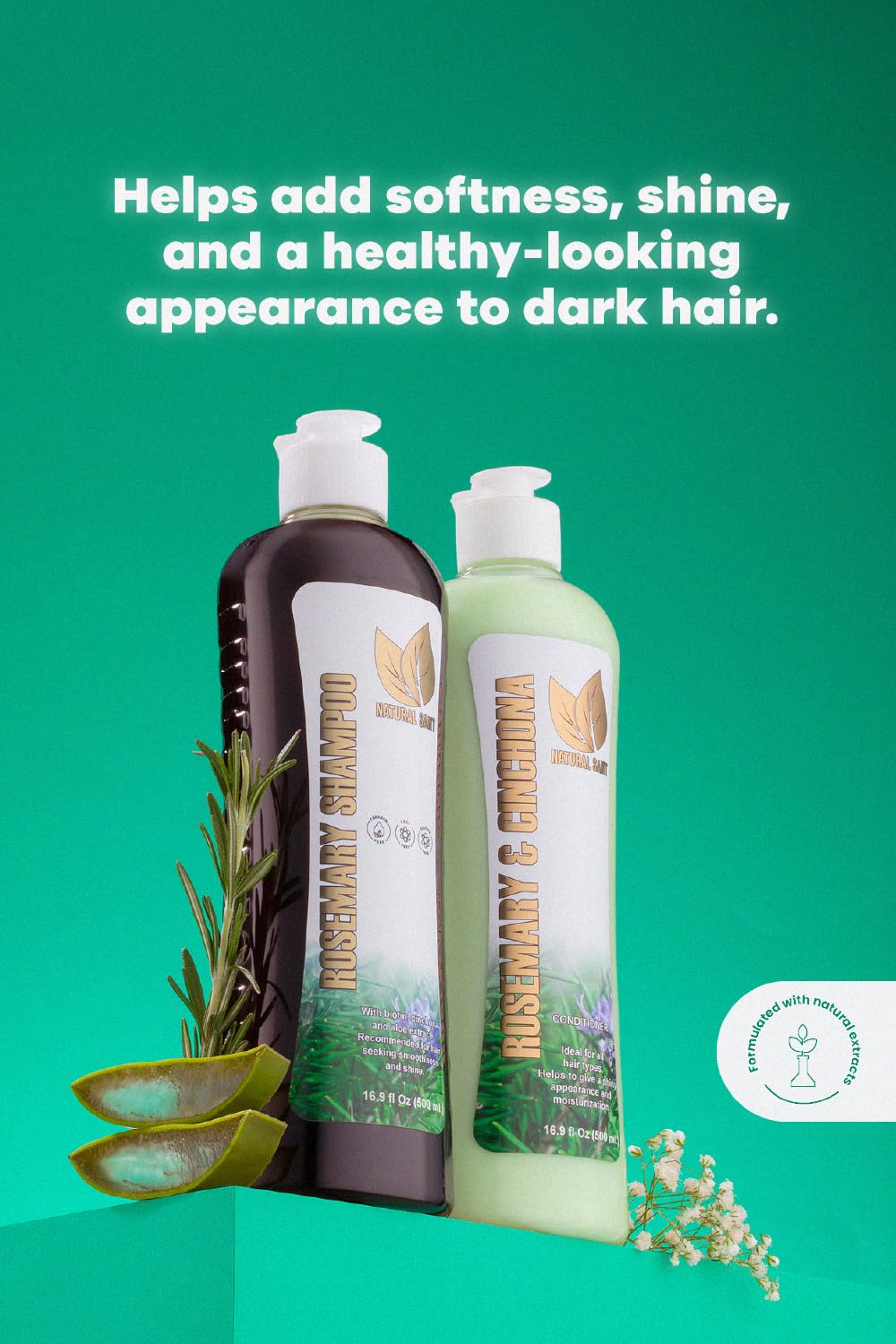 Amazon.com : Natural Sant Rosemary & Cinchona Shampoo