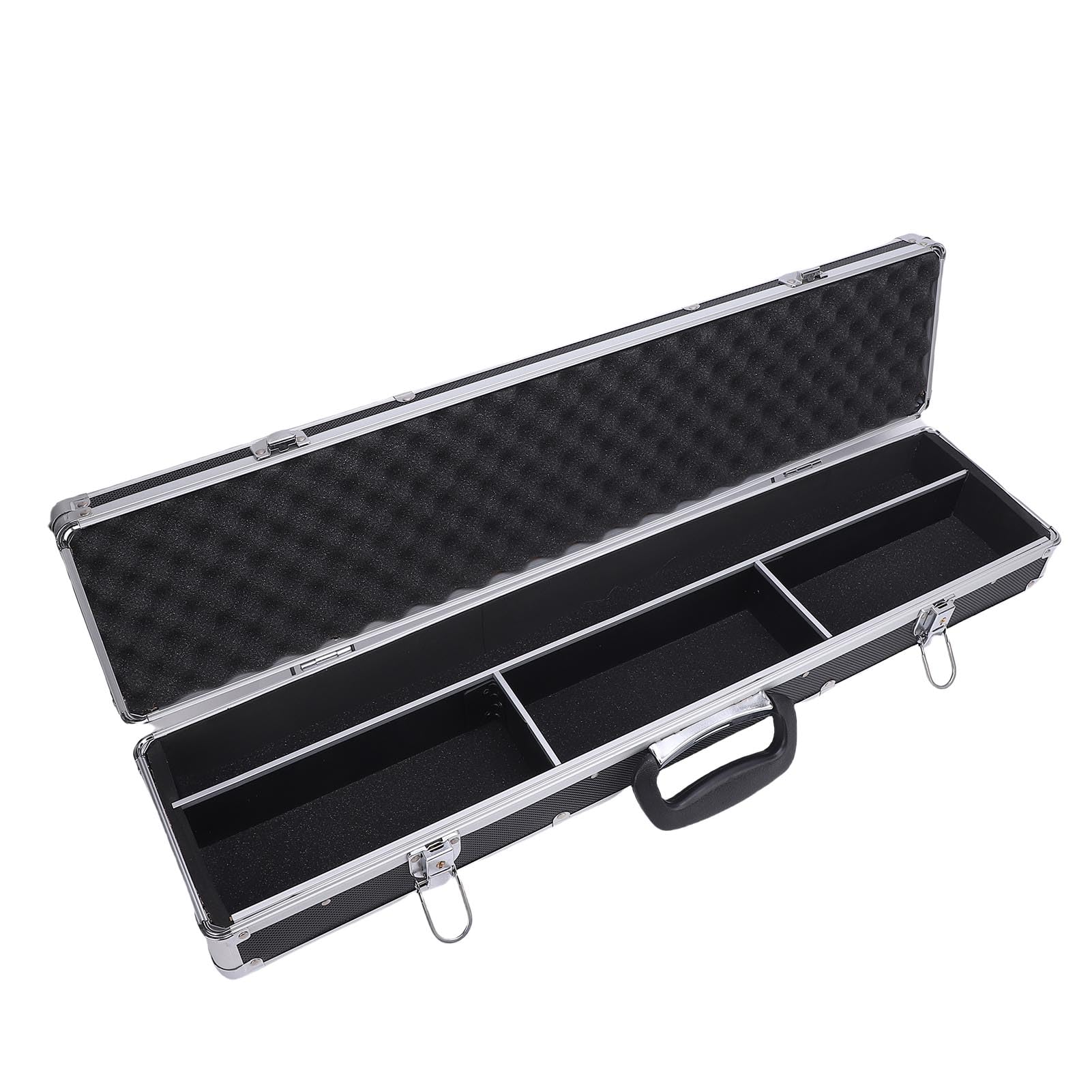 Scatola Portaoggetti per Tenda, Scatola Portaoggetti Portatile in Alluminio Ed EVA 67x16x10 Cm, Resistente all'acqua, Attrezzatura da Campeggio per Escursionismo, Viaggio, Uso in Auto