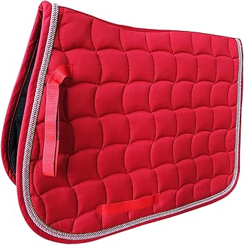 Amazon Co Jp Freneci 馬のサドルパッド英語の万能衝撃吸収キルティング スポーツ アウトドア