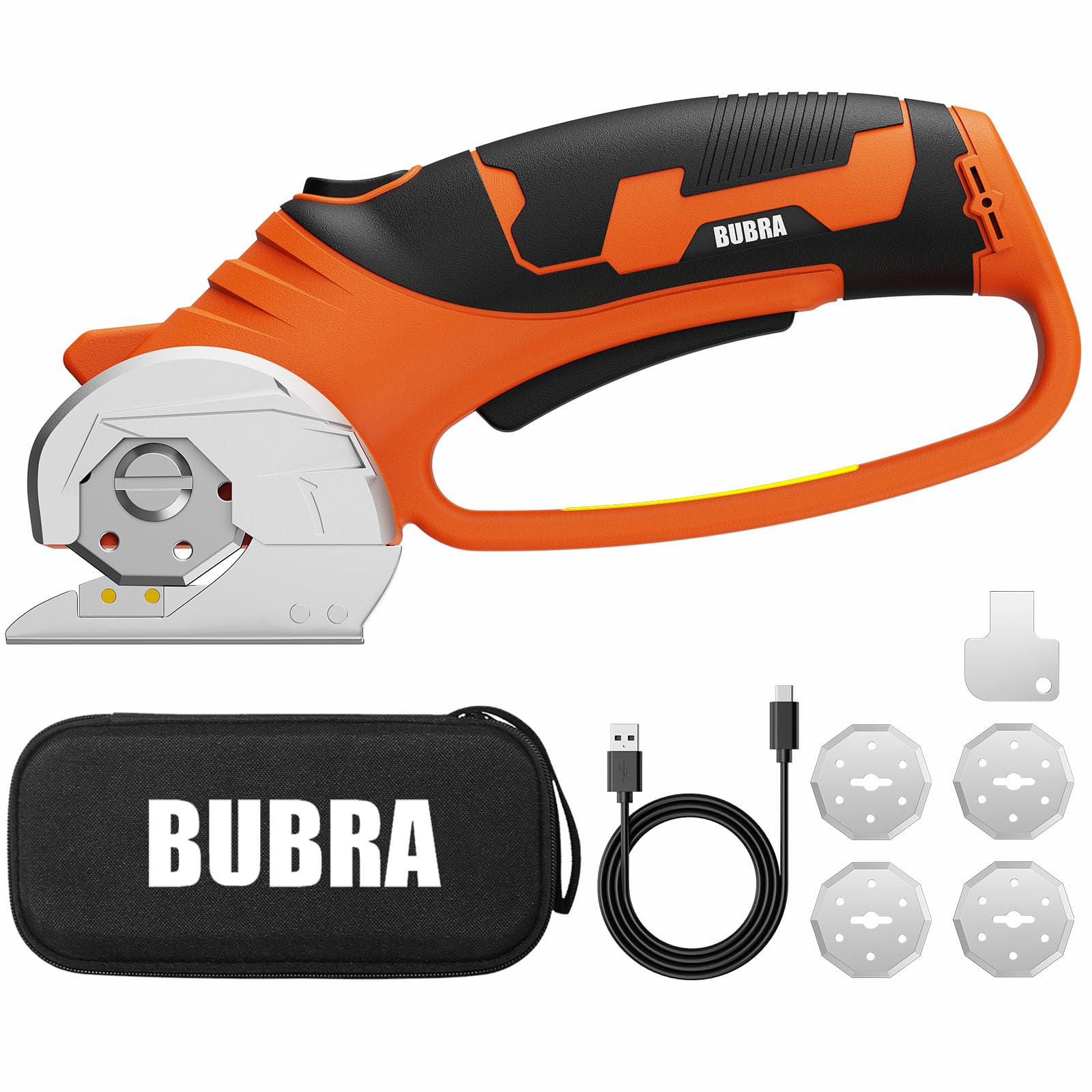 Photo 1 of BUBRA Cordless Electric Scissors with 4 SK5 Blades
