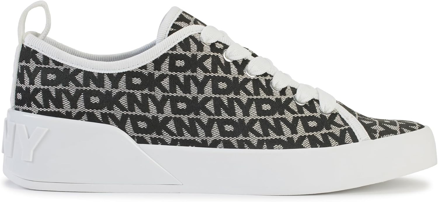 DKNY Women's Oaks Logo Lace Up Sneakers
