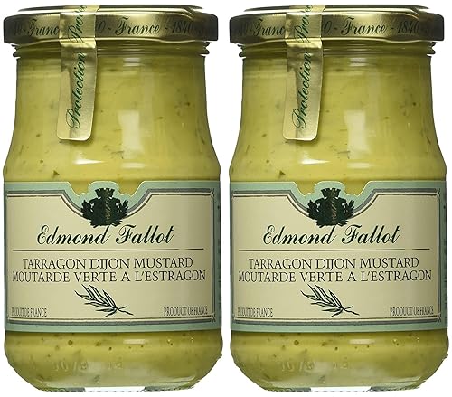 Edmond Fallot Estragón Dijon Mostaza 7.4 Oz Paquete de 2